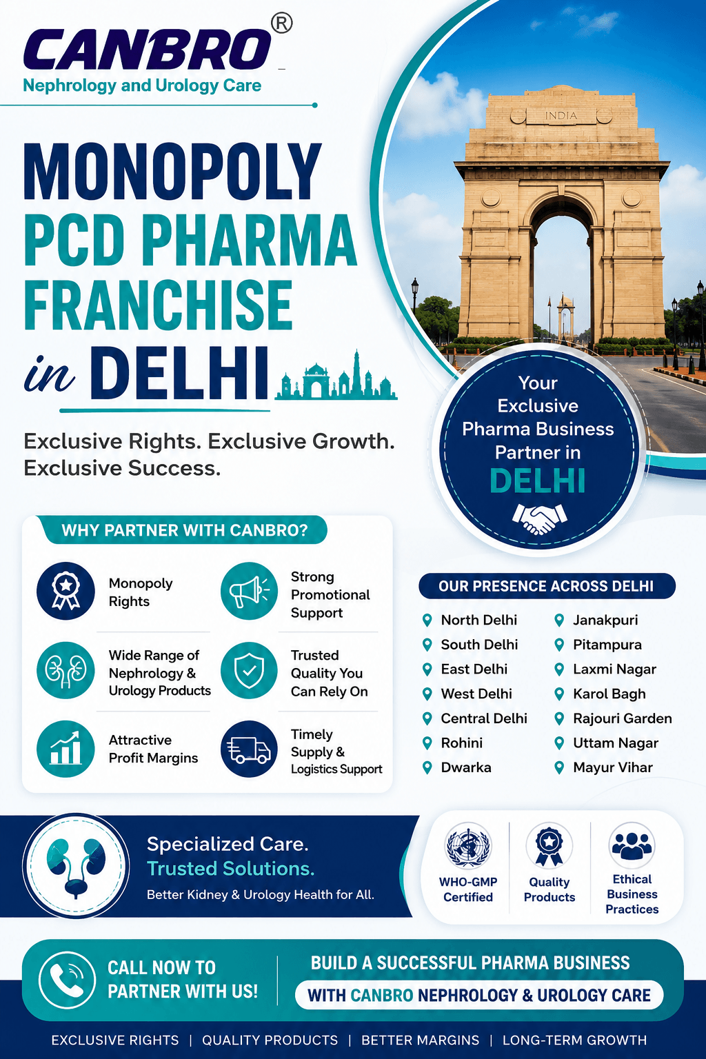 Monopoly PCD Pharma Franchise in Delhi